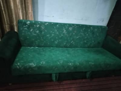 bedroom set bed side tables dressing sofe cum bed mattress warranty ma