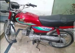 Honda bike 70cc 17 Karachi number 03255386983