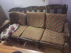 5 seater sofa set shesham ki peour lakri ka h 03160306147
