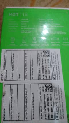 infinix hot 11 S h ok h