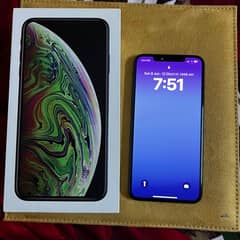  PTA Approved iPhone XS Max 256GB in Space Gray color with box.