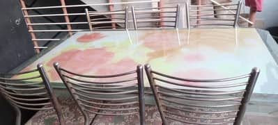 Dining Table & 6 Chair