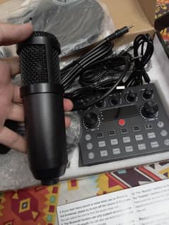 BM 800 professional microphone condenser v10 mic