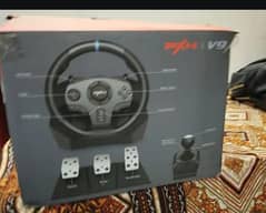 pxn gaming wheel almost new Hy har button working