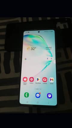 Samsung note 10 lite 8/128 pta approved  good condition