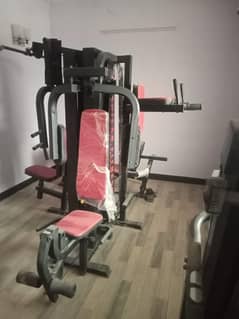 multi station gym exercise machine