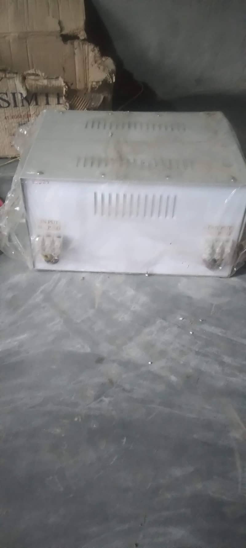 simtac 5 kv voltage regulator automatic servo motor control. 3