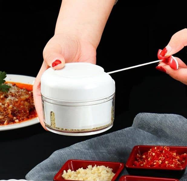 Hand-Pull Manual Food Chopper 2