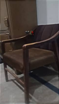 Heavy wood , comfortable chair , nice looking , Good Foam