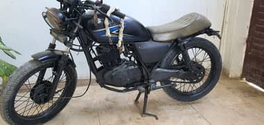 Suzuki GS 150 just Like Cafe Racer  Heavy Look