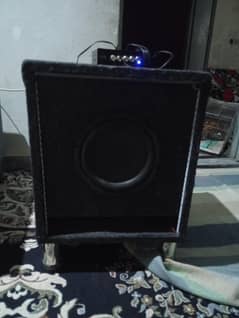 Hand Made Speaker & Basser For Sale. Just Like New Condition