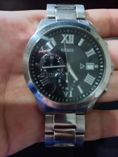 Slightly used men guess watch