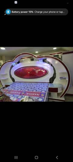 4 pcs bridal bed room set