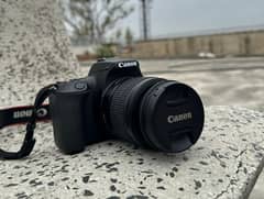 Canon DSLR-250D along with Kit lens & 50mm lens+Camera battery and bag