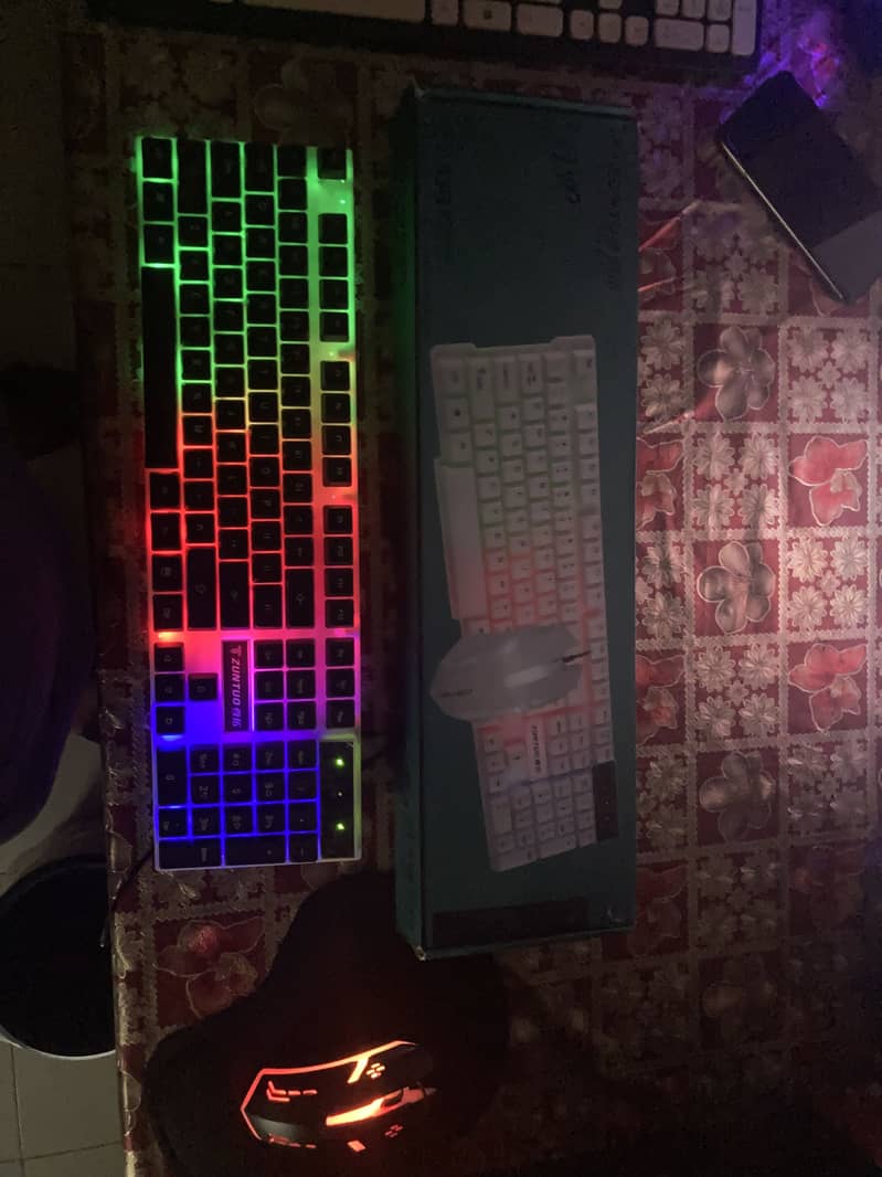 Zuntuo rgb keyboard and mouse 1