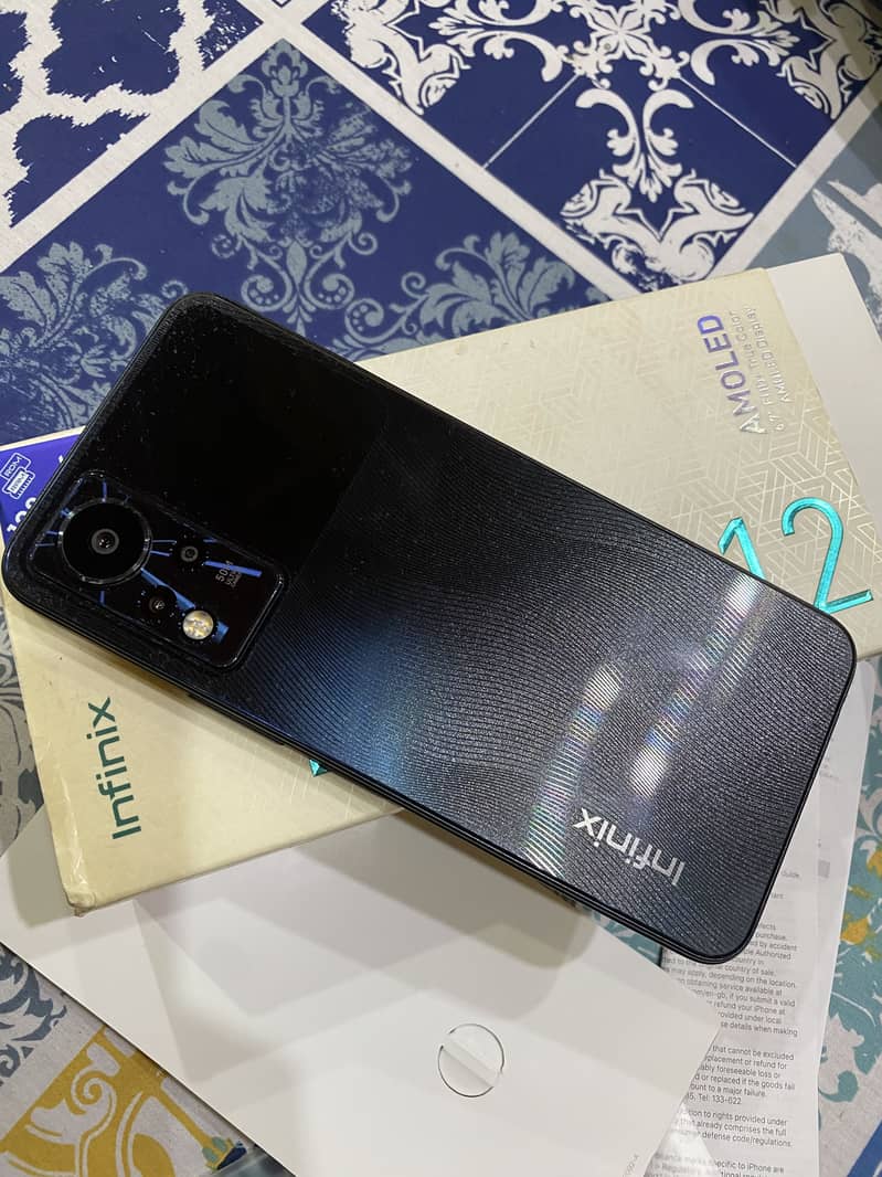 Infinix note 12 all okay home use mobile condition 10/9.5 inbox me 2