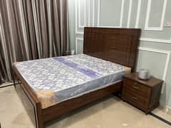 Bed Set King Size Bed 2 Side tablets Dressing Tablets 10/9