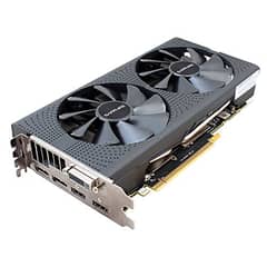Graphics Card GPU AMD RX 570 Sapphire better many Nvidia Geforce