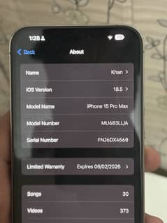 Iphone 15 pro max Jv