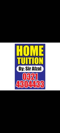 Tutor, home tuition