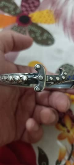 Zulfiqar Kara 925 orignal silver made imported