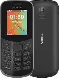 Nokia 130 Brand new Kits Available Black Colour