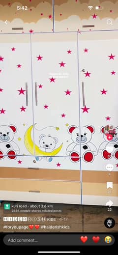 Baby wardrobes un touch condition