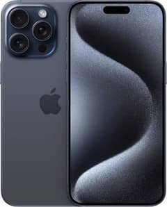 iPhone 15 Pro max bule colour