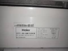 haier 1.5 ton d. c invertor a. c original condition for sale