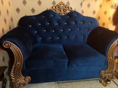Royal Blue Luxury Sofa