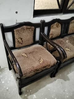 Wooden Sofa set for sale