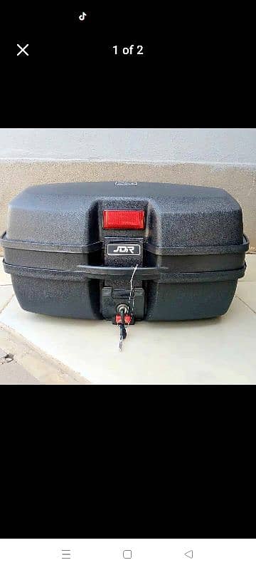 JDR box slightly used