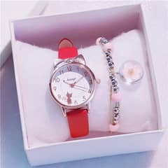 Children's Watch 3-15 Years Old 9 Girls Elementary School Princess