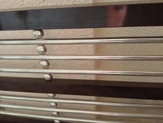 Iron bed and mattress