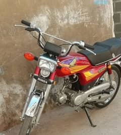 Honda CD 70 cc model 2005 argent for sale,0347=97=75=011