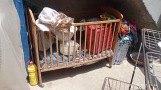 Cot / Crib  Baby Bed with mattress