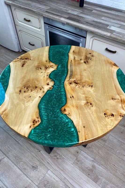 Resin Art Table in Multan/Epoxy Resin Table in Multan 1