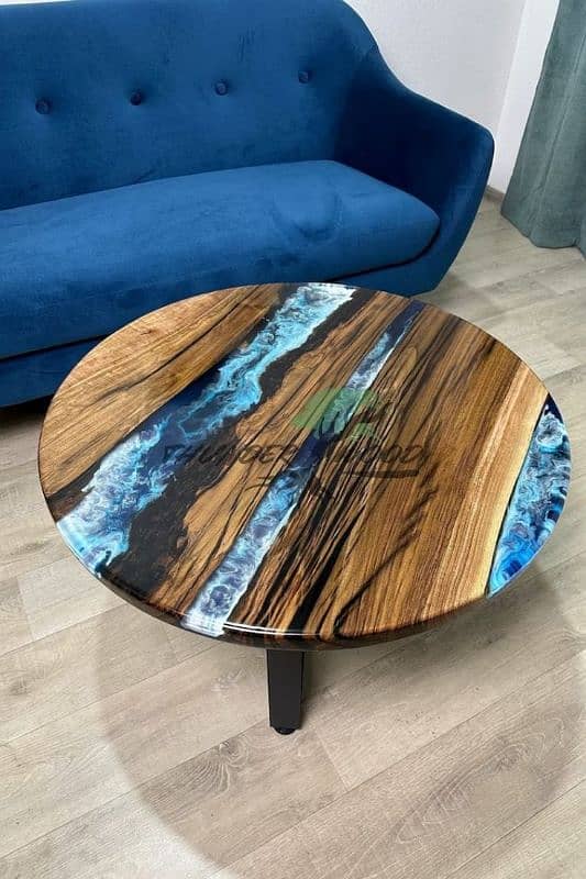 Resin Art Table in Multan/Epoxy Resin Table in Multan 2