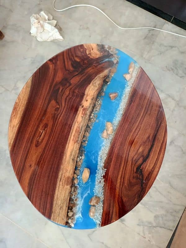 Resin Art Table in Multan/Epoxy Resin Table in Multan 4