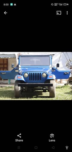 CJ 06 Jeep Modified with Wrangler Body