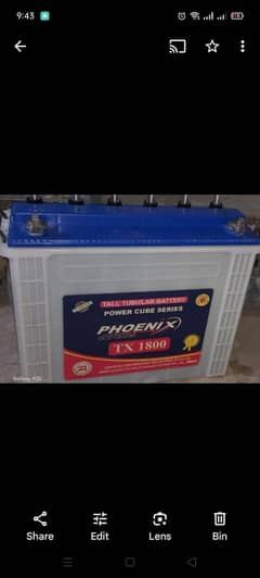 Tx1800 phoenix 185 Amp Without Warranty Battery Available Good Working