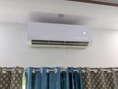 Haier 1.5 ton dc inverter AC also usable on 1kw solar with ups mode