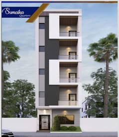 2 Bed lounge Apartments on 10-Month Installments State bank Society, Scheme 33