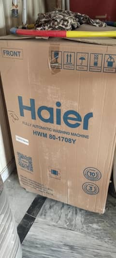 Haier wahing machine fully automatic