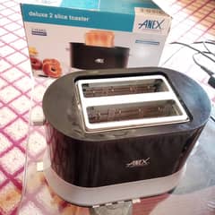 Anex Toaster | AG-3017 Deluxe 2 Slice Toaster| Untouched Condition