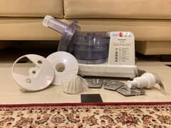 Panasonic Food Processor - with multiple attachments
