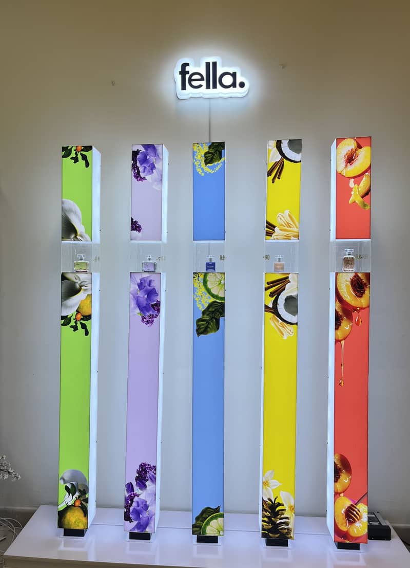 Retail VM Display Stand for Perfumes/Skincare – Custom Built 0
