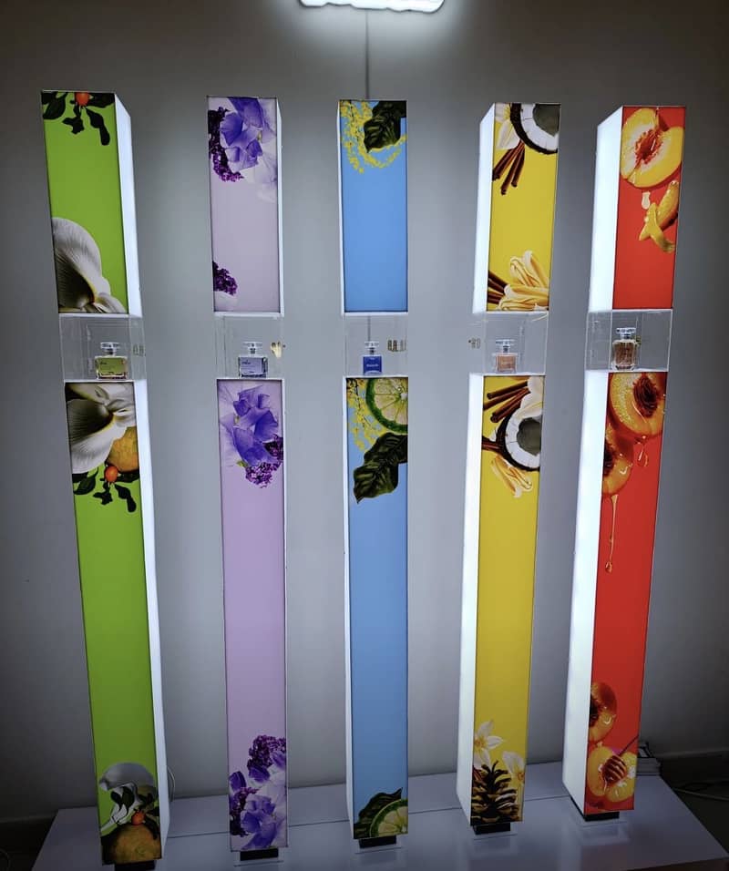 Retail VM Display Stand for Perfumes/Skincare – Custom Built 3