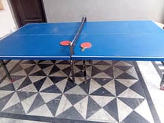 Table tennis full size table with 3 rackets,2 balls,net