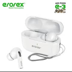 Earbuds Erorex E-3 ANC Supported High Quality Bluetooth Earbuds